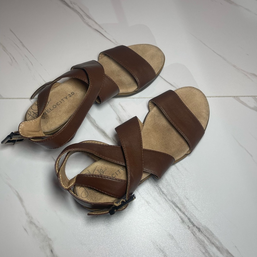 Velocity Brown Sandals
